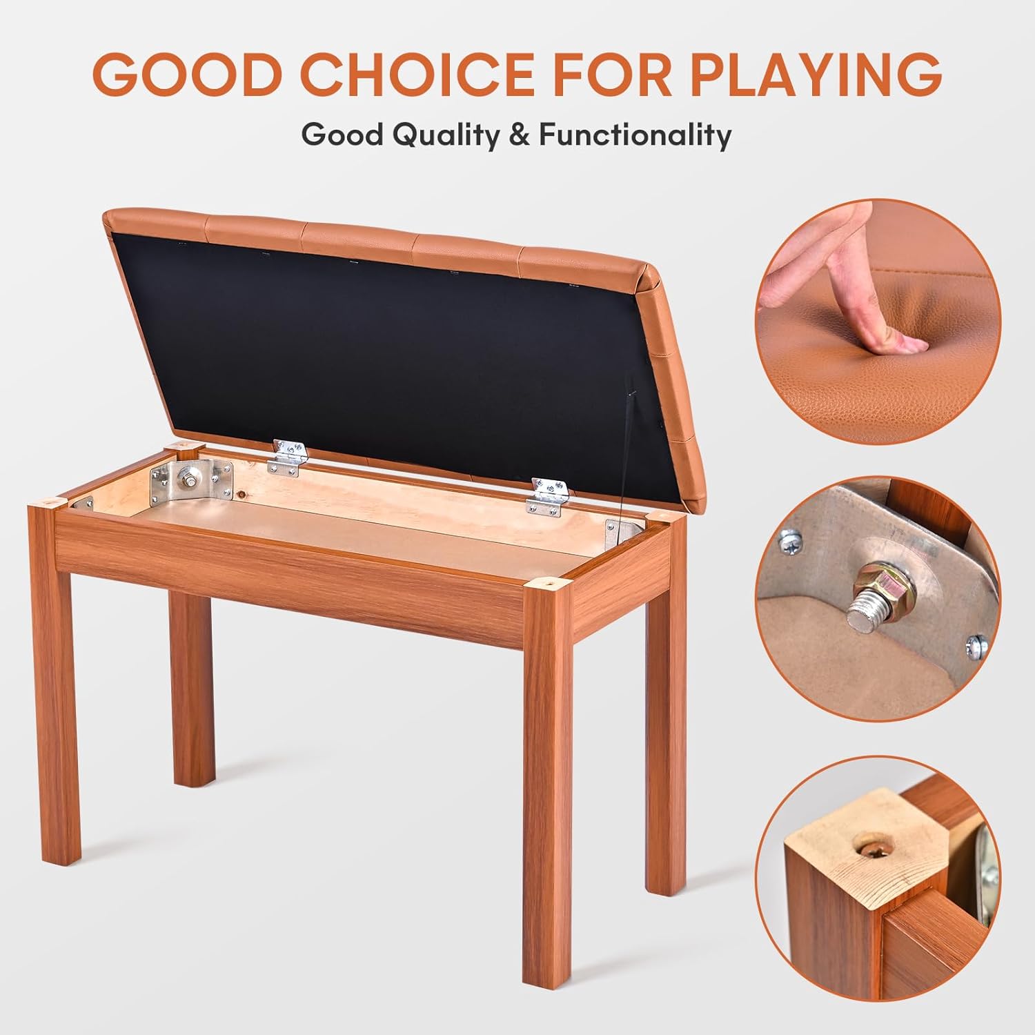 ZHRUNS Digital Piano, 88 Key Full Weighted Keyboard Piano