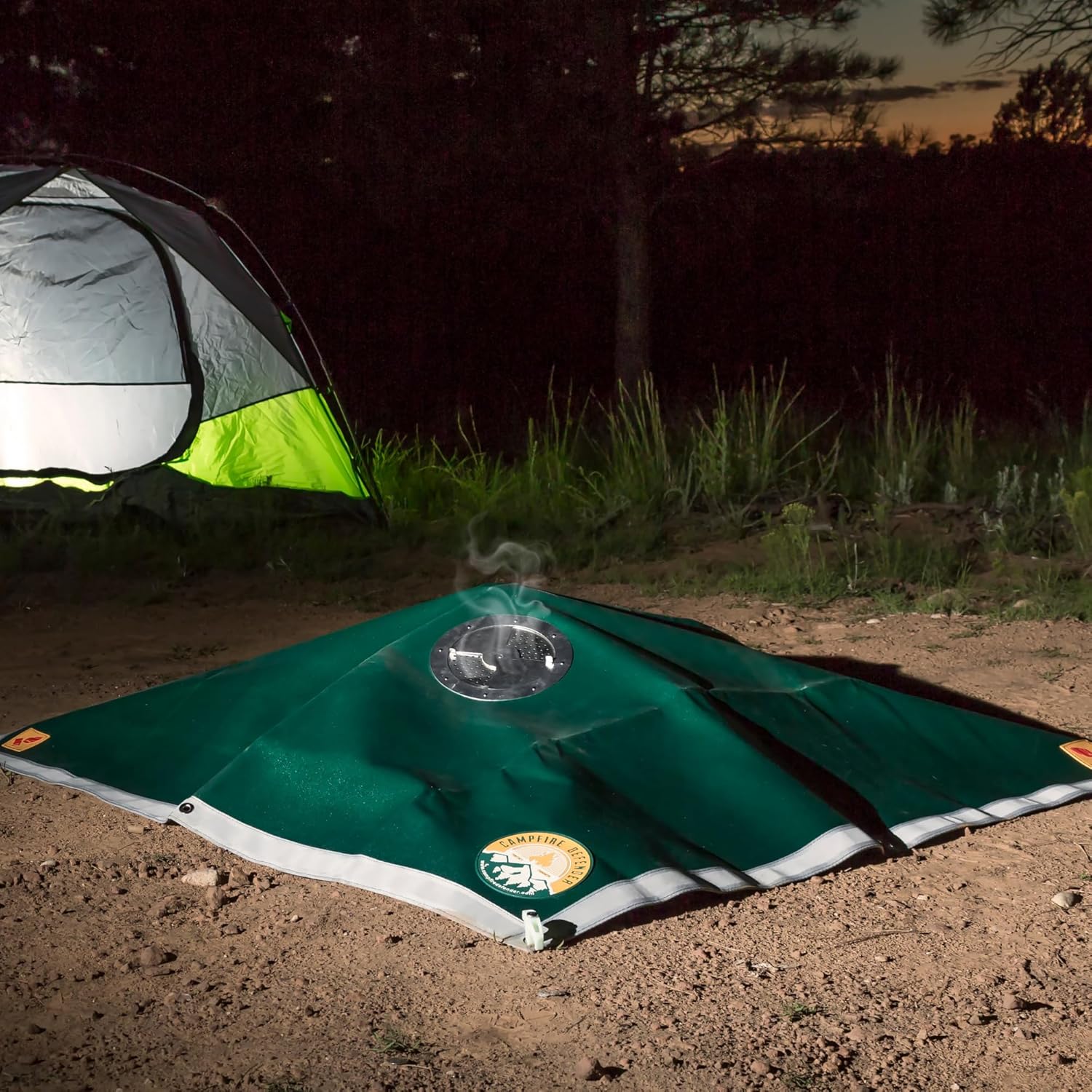 Campfire Defender Outdoor Fire Pit Cover, 68