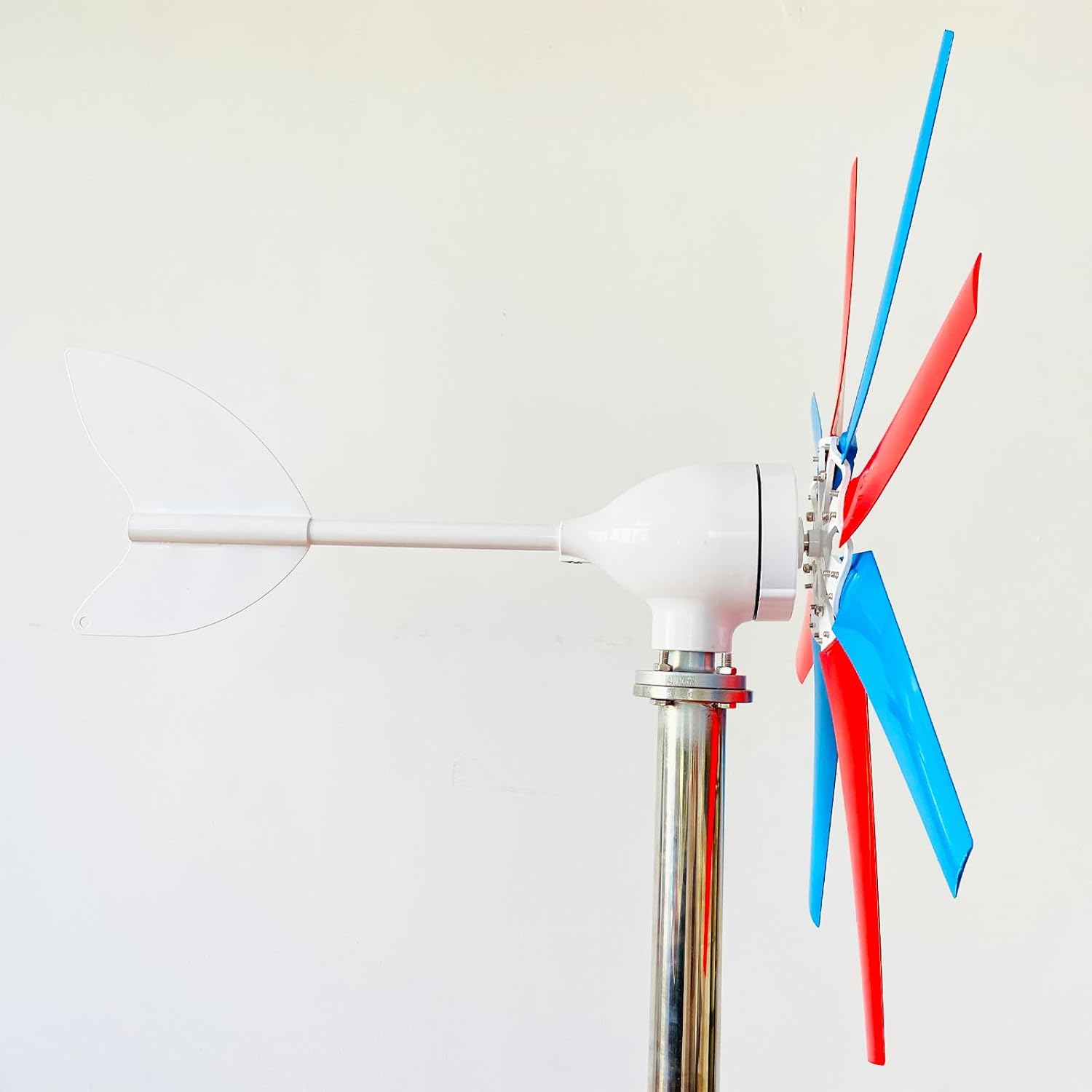 Windmill Generator & Wind Turbine Kit, 200/300/400W 12/24/48V, Auto-Adjust Windward, MPPT Technology, 8 Fiber Blades for Home, Workshop, Street Lighting, Off-Grid 400W