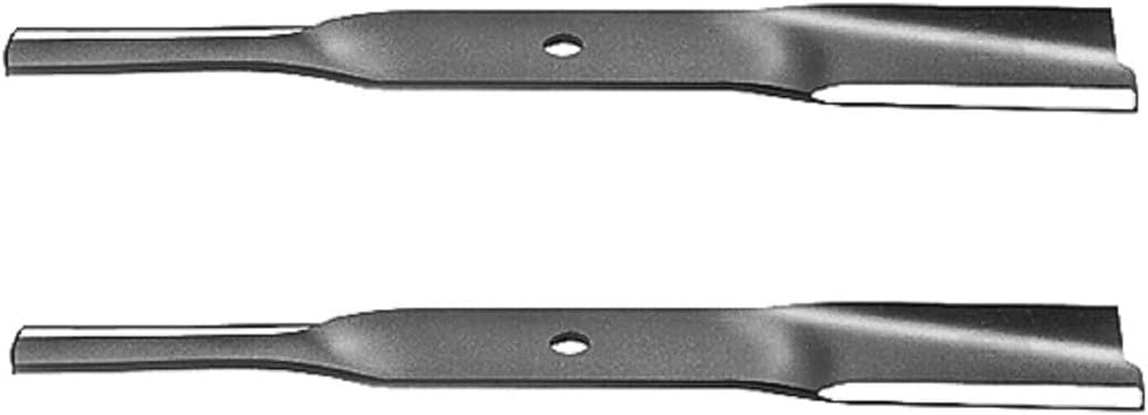 3 Pcs Lawn Mower Blades with 11/16 Inch Center Hole, 19-1/2 Inch Length, 2-1/2 Inch Width, Right Cut, for Gas-Powered Equipment