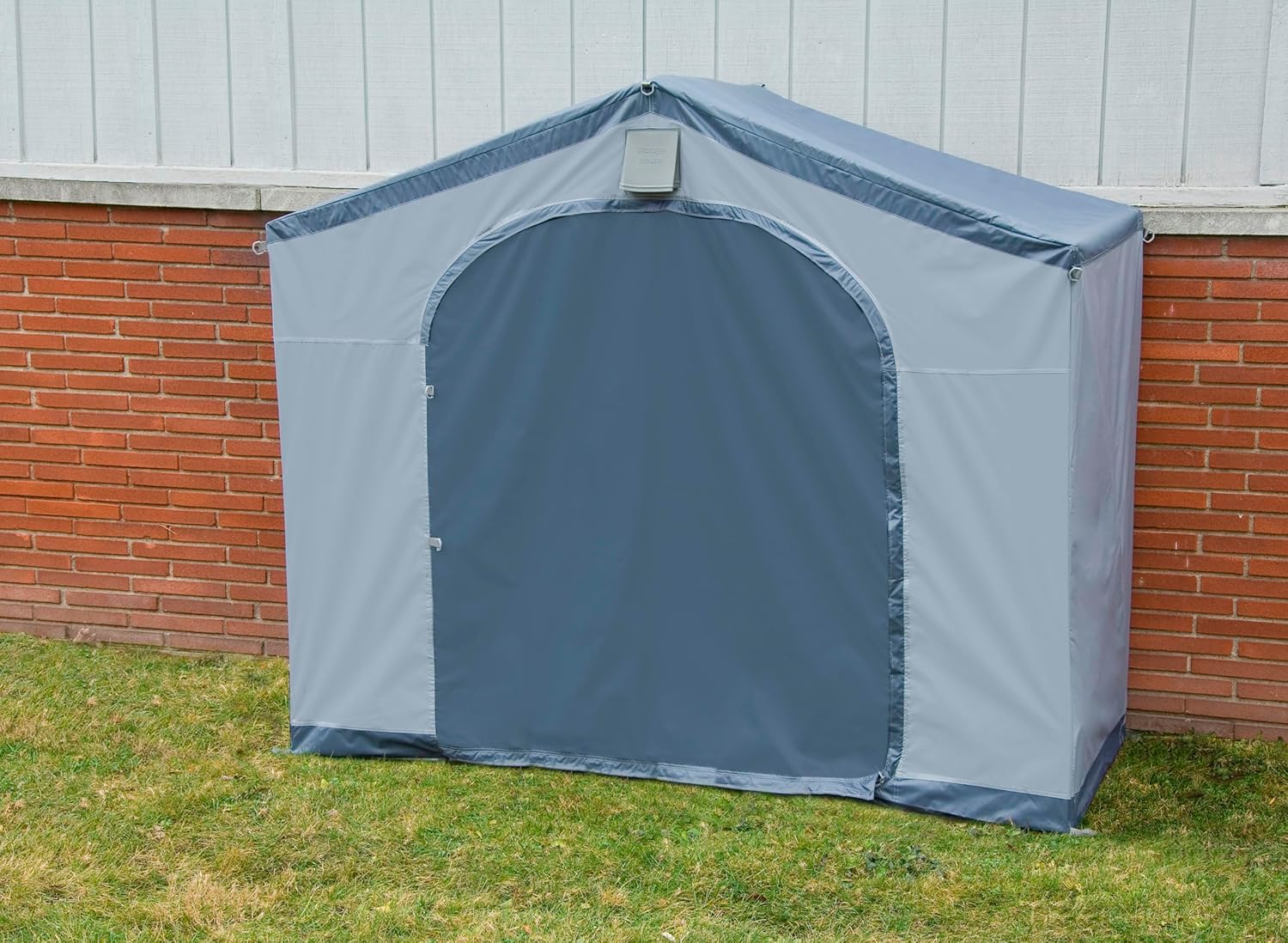 Generic 60 H x 72 W x 24 D Outdoor Gray Storage House Townhouse, Portable, Storage Shed QV111