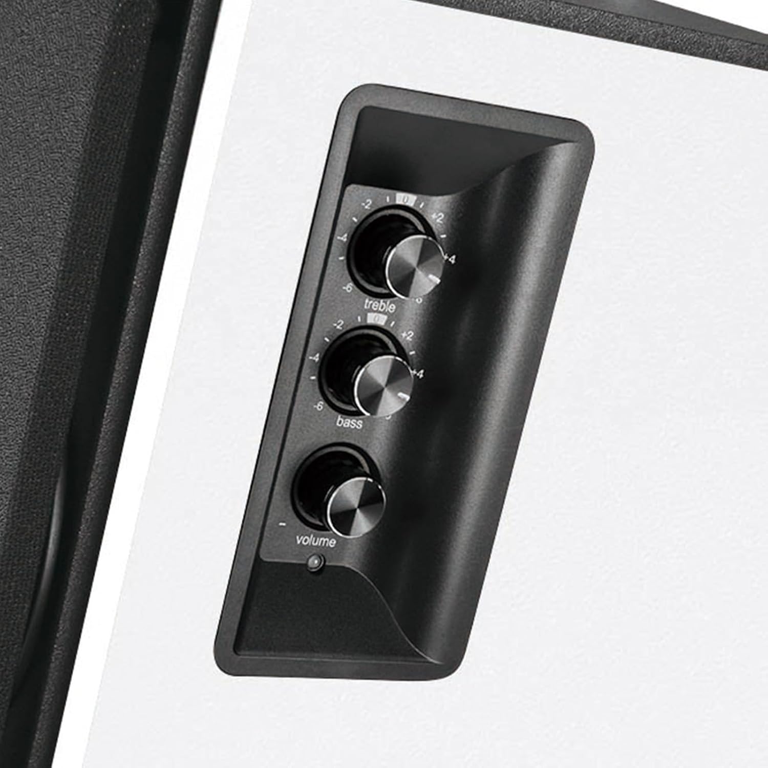 Edifier R1700BT Bluetooth Bookshelf Speaker - Active Near-Field Studio Monitors - Powered Speakers 2.0 Setup Wooden Enclosure - 66w RMS White