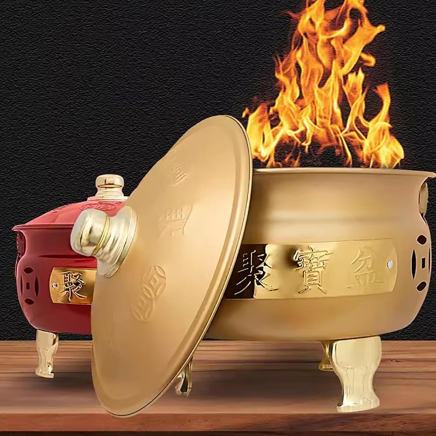 Garden Incinerator, Metal Garden Rubbish Burner, Fire Pit, Burn Cage, Backyard Fire Barrel, for Paper Leaf Trash Bonfire