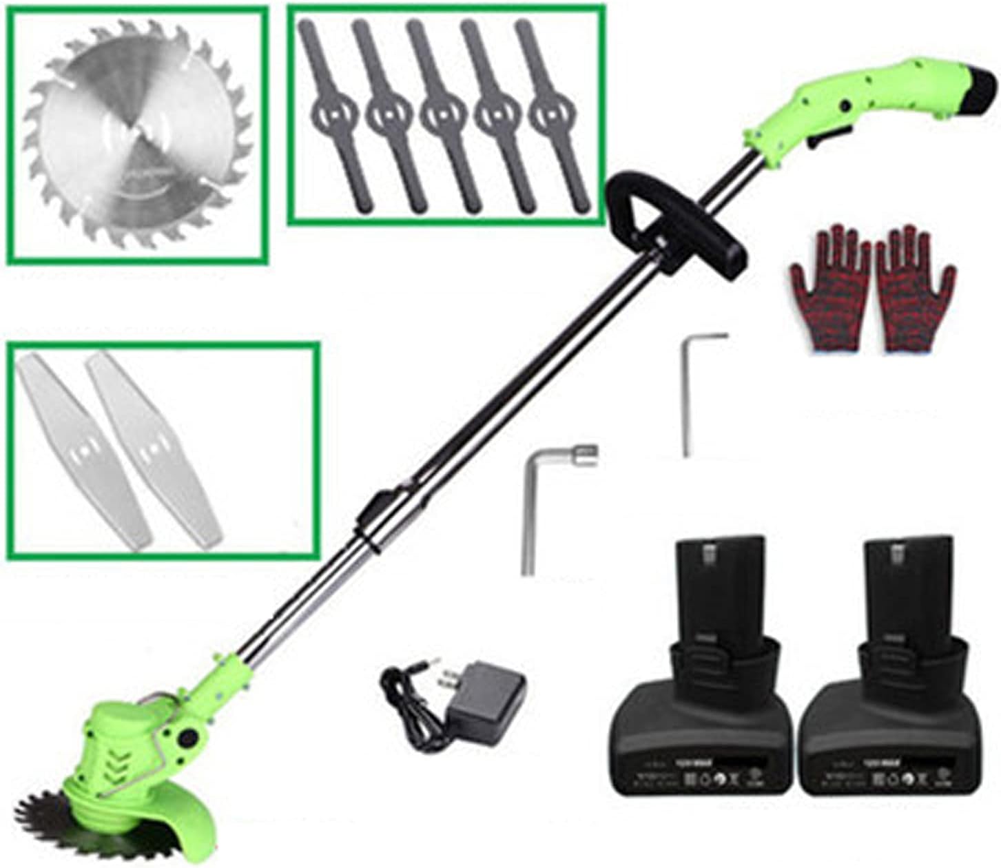 Small Household ELD Lawn Mower - Rechargeable Lithium Battery, Multifunctional Weeding Tool for Garden & Lawn Outdoor