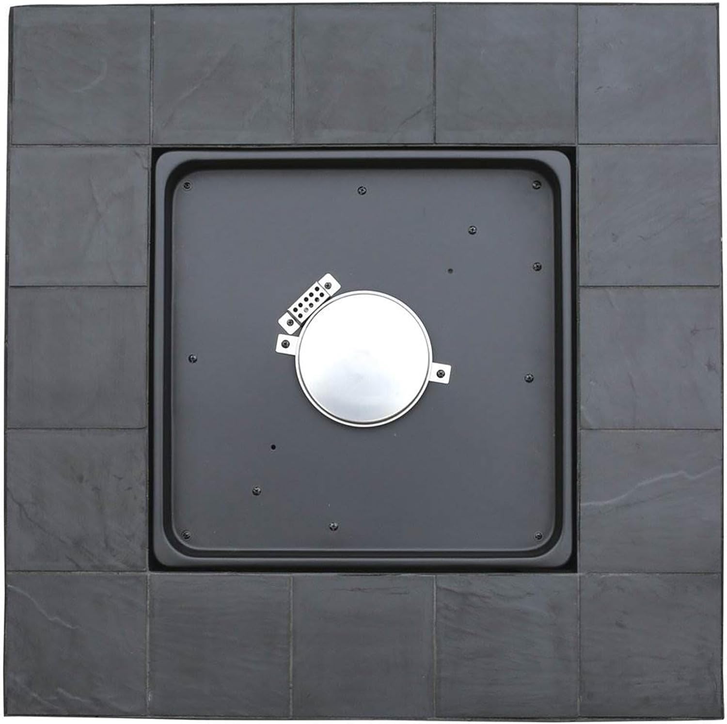 Endless Summer 30,000 BTU Liquid Propane Outdoor Home Patio Fire Pit Table with Fire Glass Rocks and Protective Cover, Black