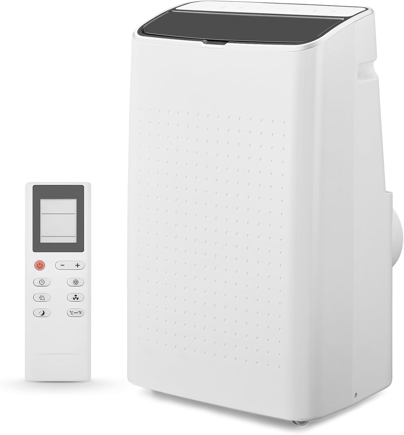 14000 BTU Portable Air Conditioners Cools Up to 750 Sq.Ft, 3 in-1 Free Standing Cooling AC Unit with Fan & Dehumidifier, Includes Remote Control & Window Kit, Smart/Sleep Mode, Auto Swing, 24H Timer