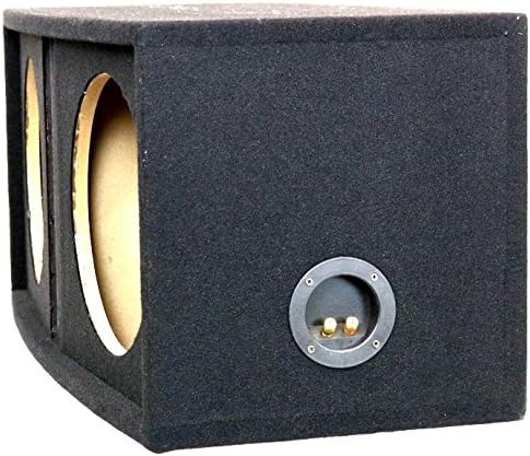 2X12ROUNDVENTED Woofer Box