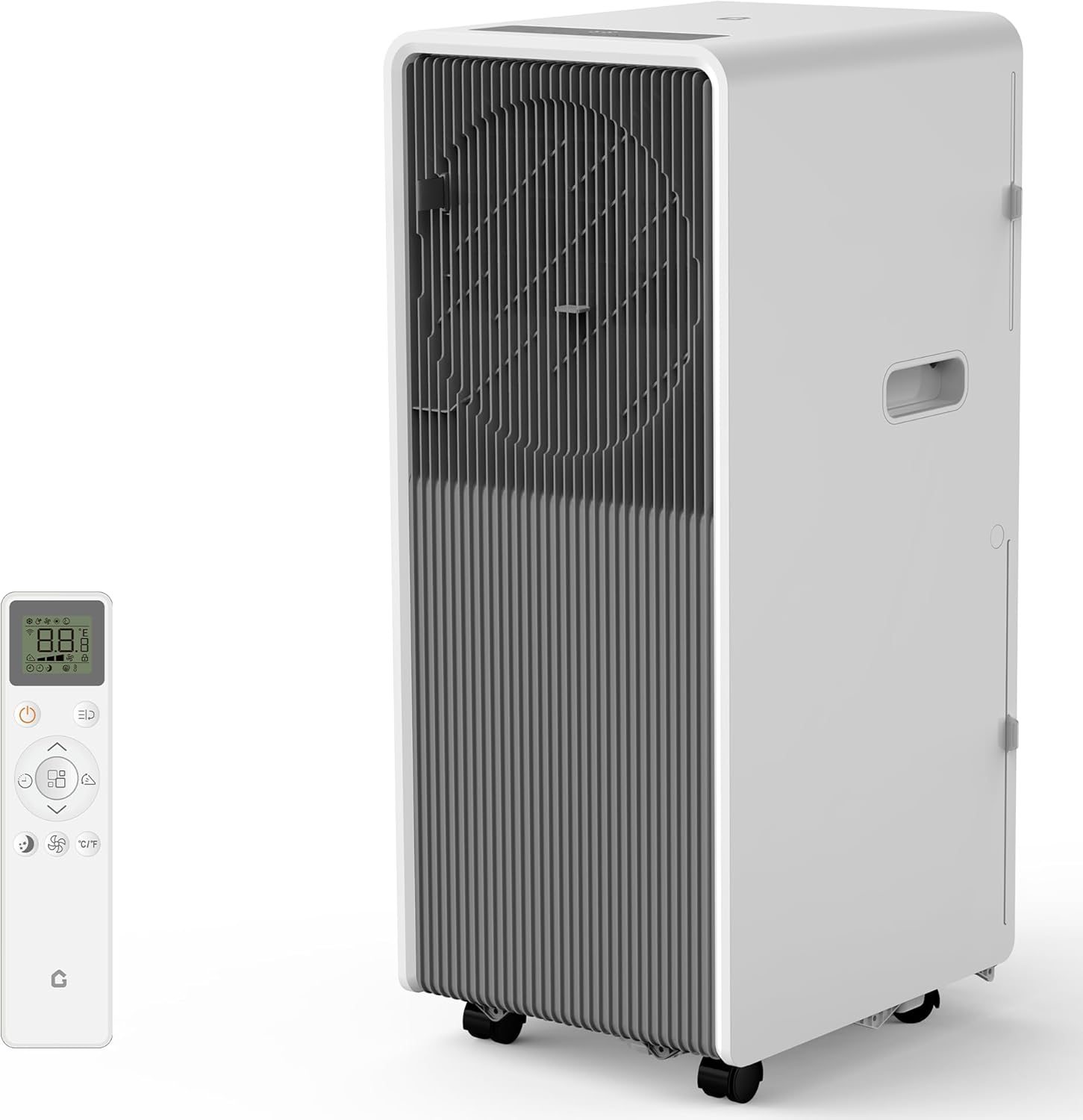 14,000 BTU Portable Air Conditioner – 3-in-1 Smart AC Cooling, Dehumidifier & Fan for Rooms up to 750 Sq.Ft with Remote Control, 3 Speeds, Sleep Mode & Whisper-Quiet Operation for Bedroom