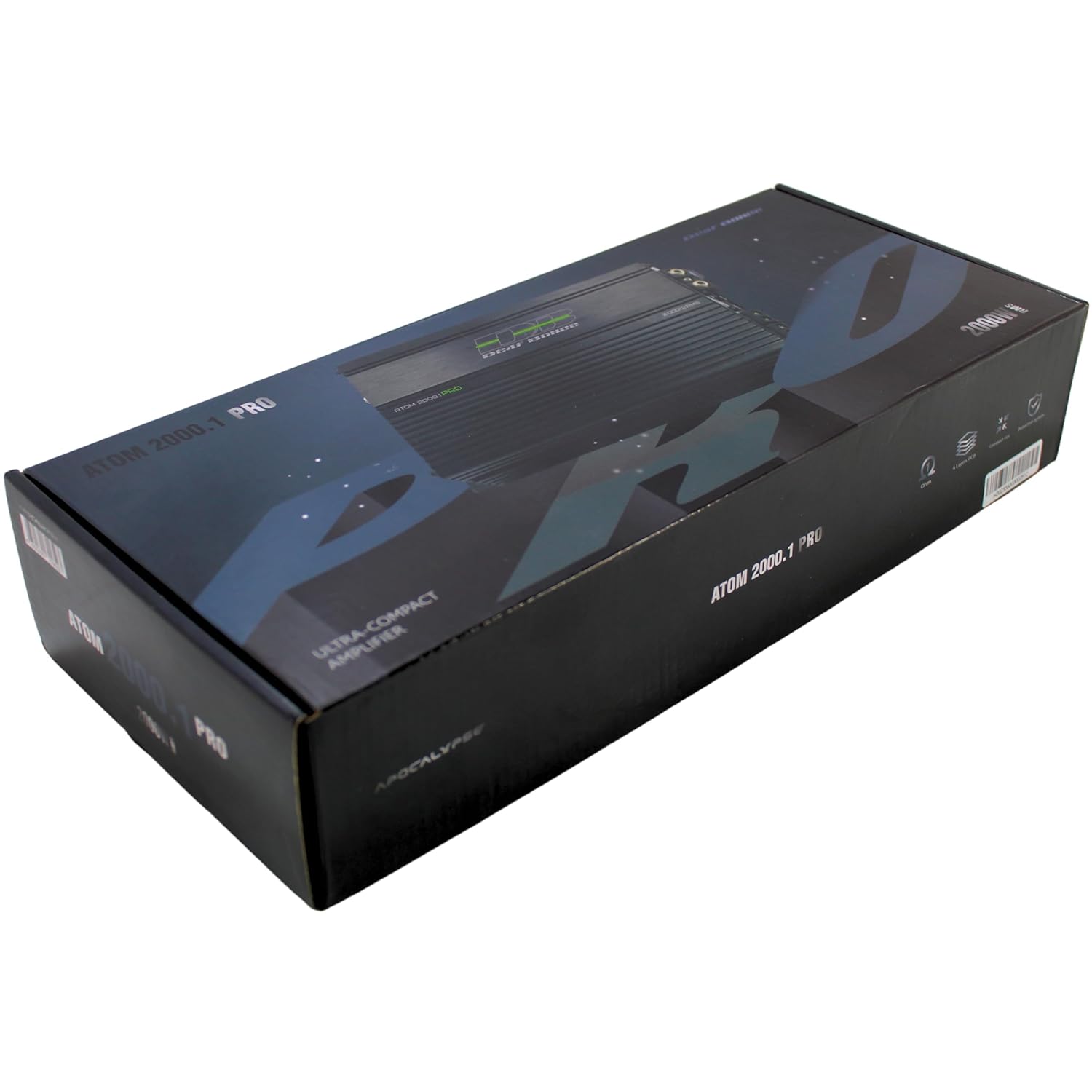 2000W RMS Monoblock Amplifier, Deaf Bonce Apocalypse ATOM PRO 2000.1
