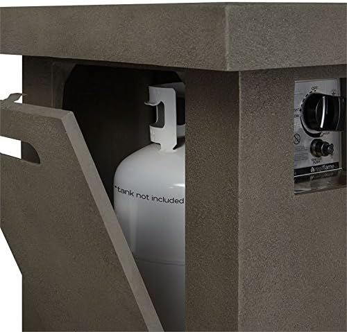 Real Flame Ventura Rectangle Propane or Natural Gas Fire Pit Table - 31