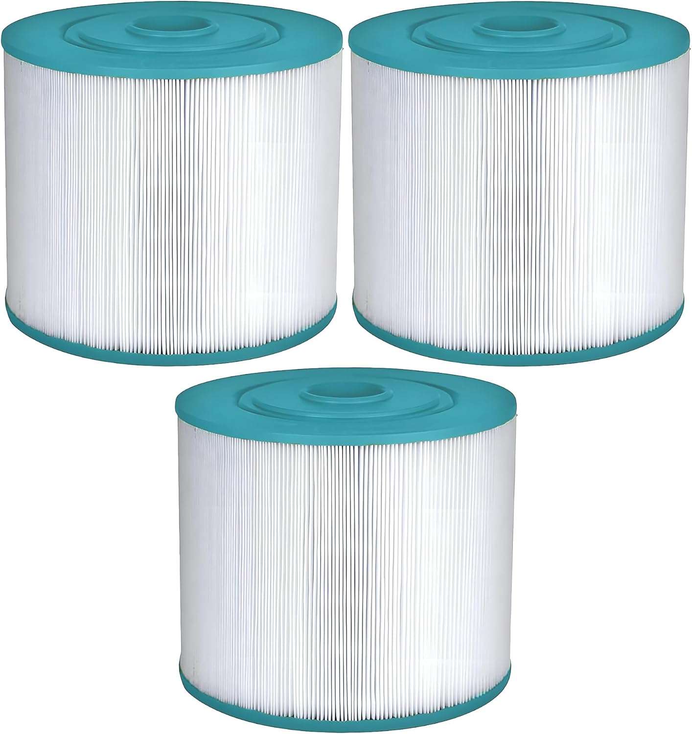 Hurricane Filters HF8350-01 3 Pack Advanced Spa Filter Cartridge - Replacement for PVT50W, Unicel C-8350, Filbur FC-3053, Vita Spa