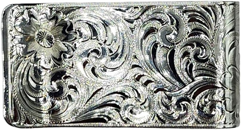 Montana Silversmiths Money Clip Engraved Letter T - Accessories Other