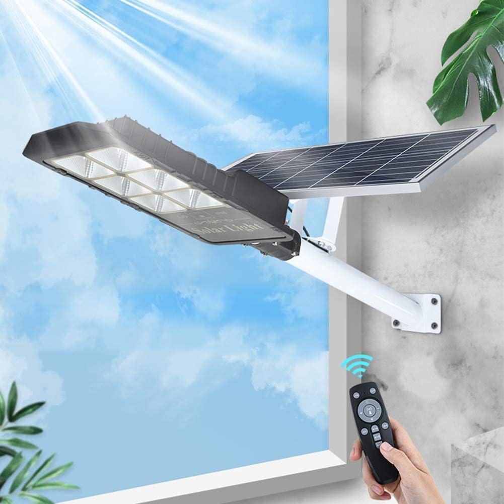 Solar Lights Outdoor Garden Led Solar Street Flood Lights 50W - 300W Outdoor Lamp with Remote and Motion Sensor - Ip66 Waterproof Solar Power Light for Yard, Garden, Street, Basket