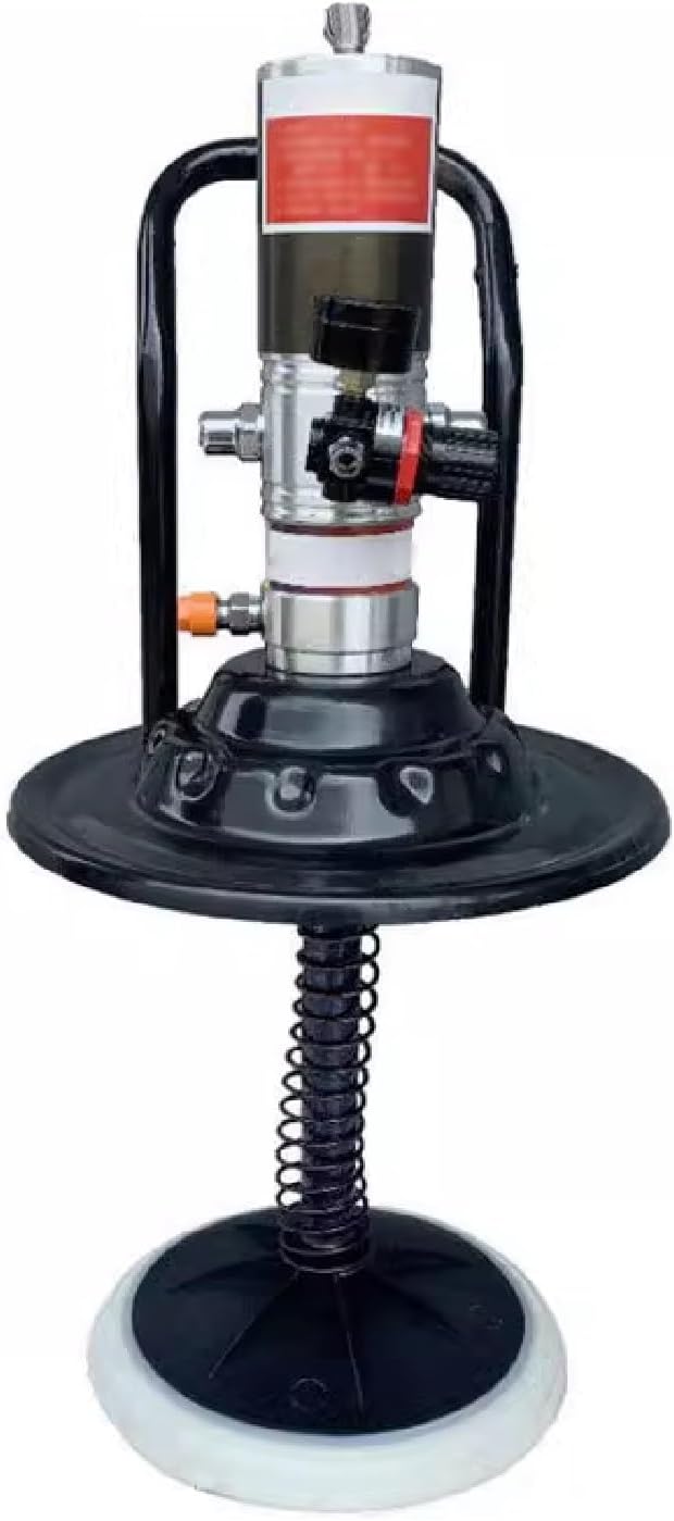 0.85L/min Discharge,Pneumatic Grease Pump with 13ft Explosion-Proof tubing,Grease Pump for 5 Gallon Drums,Drop-in Grease Pump,Ultra-high-Pressure 50:1 Grease Pump,for Machinery,Machine Tools