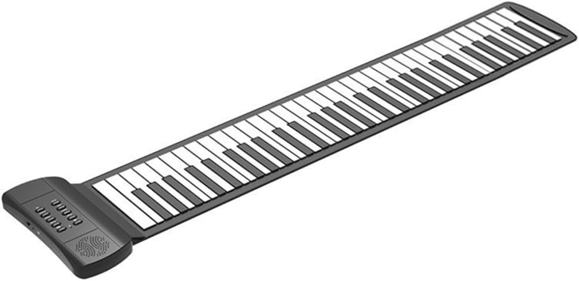 Portable Keys Hand Roll Piano Flexible Electronic Keyboard for Beginners and Travel-friendly Ages High-fidelity Stereo Sound