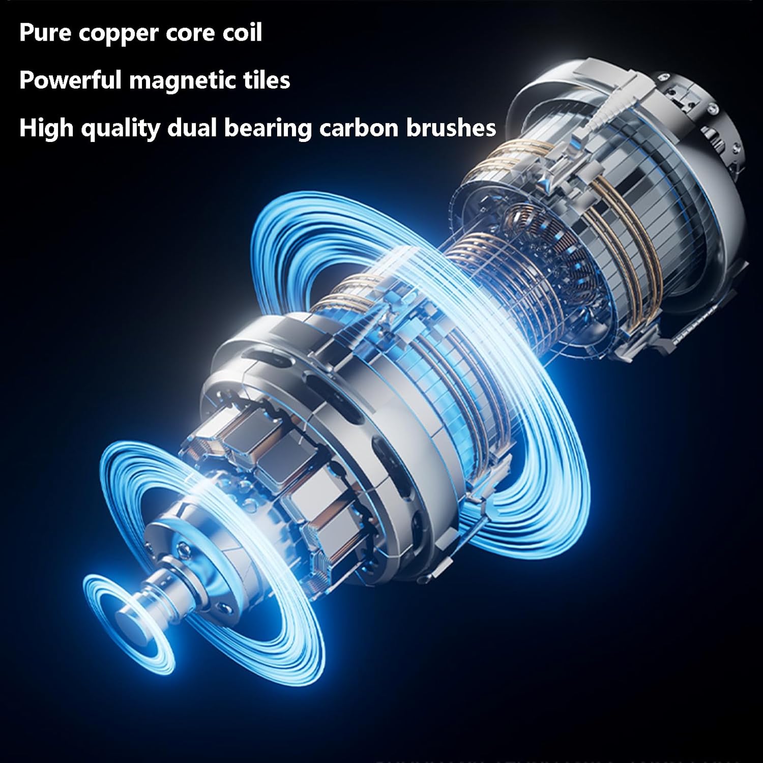 Electric Fish Scaler Remover Tumble Drum Fish Scaler Machine without Fuss Or Mess Portable Fish Scale Cleaner Remover Skinner Kit Automatic Waterproof Fish Cleaner