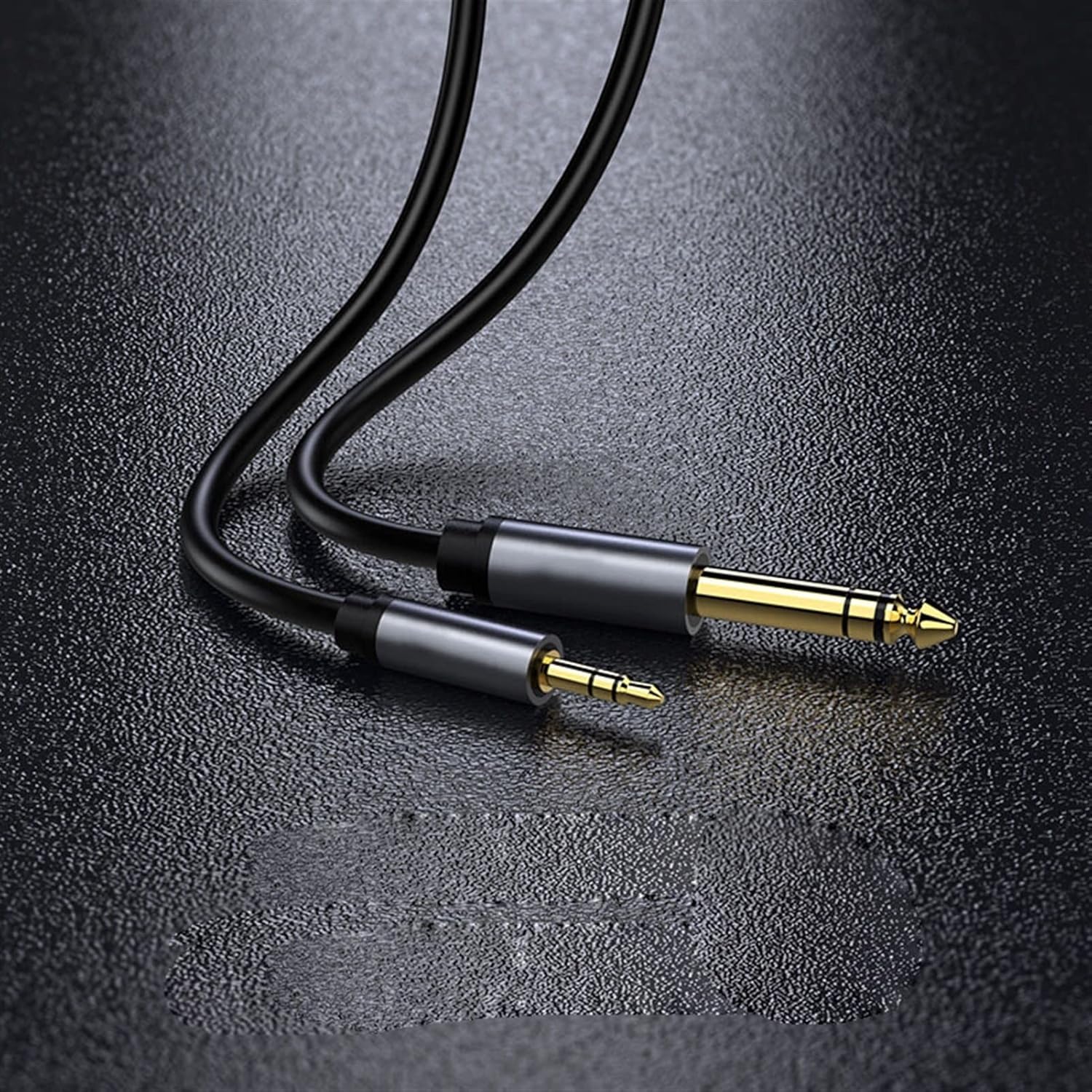 Guitar Cable 3.5mm Male to 6.5 Male Cable Mobile Computer Guitar Amplifier Cable (Color : 20m)