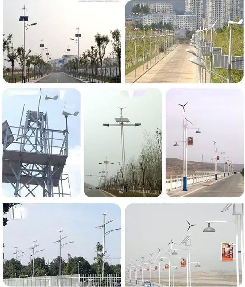 CAJUCA 3 Blade Wind Turbine Generator 8000W/10000W Home Use Low Wind Speed Start Wind Power Turbine Generator Household