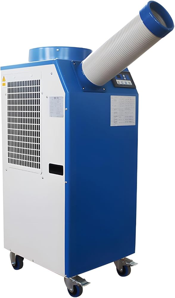 220V 1400W Industrial Air Conditioner 480m³/h Commercial Portable Industrial Spot Cooler Mobile Air Conditioner Single Column