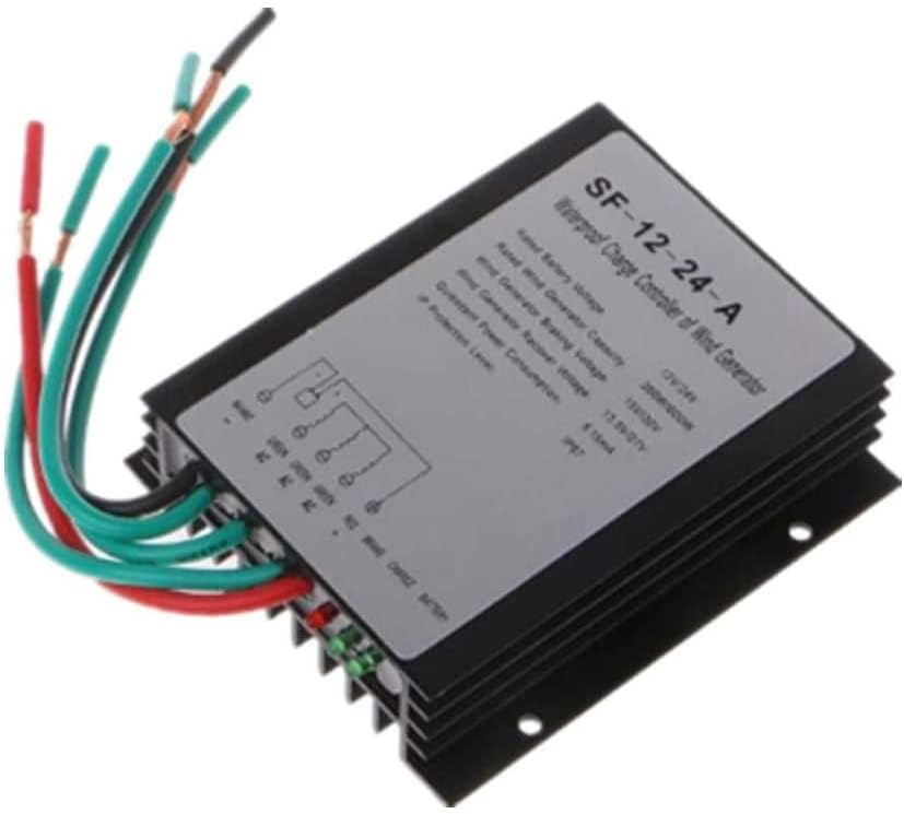 800W 12V 24V Solar Panel Wind Turbine Kit: 400W Wind Turbine Generator + 4 pcs 100W Poly Solar Panel+ Accessories Home Cabin RV Off Grid System