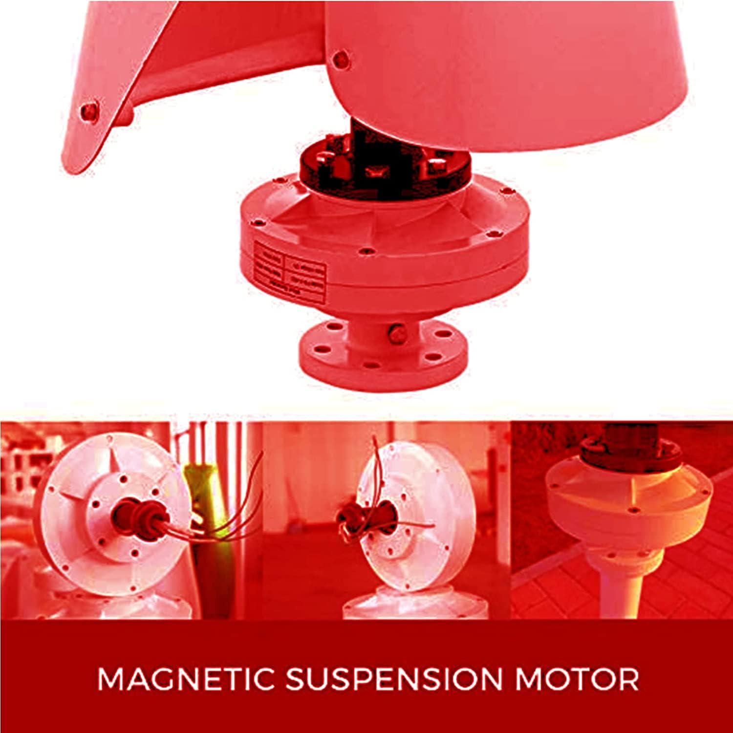 Small Wind Turbine Generator Fit for Home Lights Windmill 8000W with Wind Energy Sets