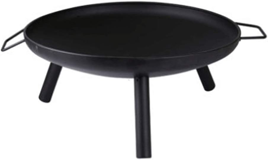 Fire pits Heating Fire Pit, Fire Pits Outdoor Wood Burning Steel BBQ Grill Firepit Bowl with Mesh Spark Screen Cover Log Grate Wood Fire Fire Pit