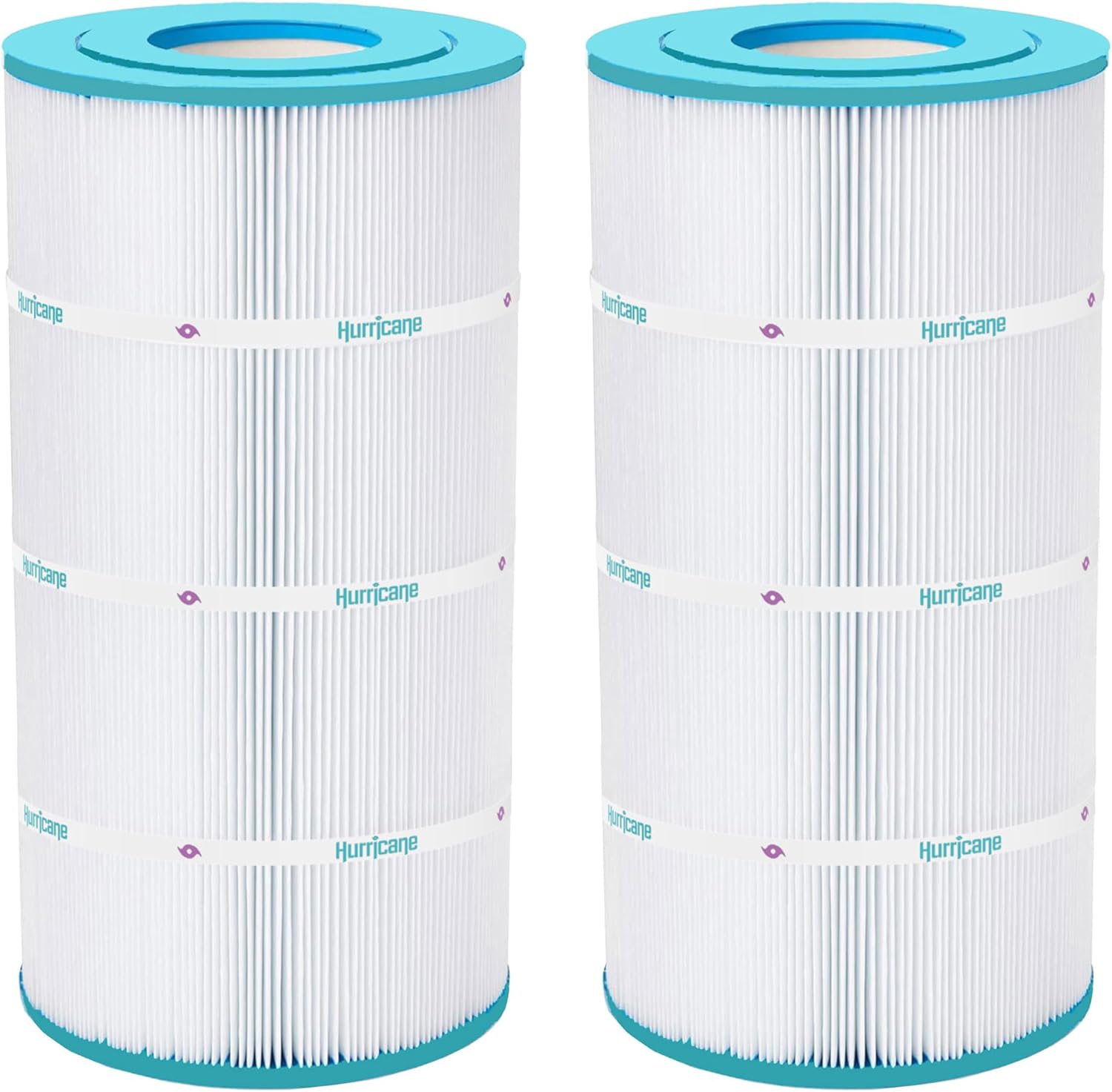 Hurricane Filters HF8409-01 2 Pack Advanced Pool Filter Cartridge - Replacement for PA90, Unicel C-8409, Filbur FC-1292