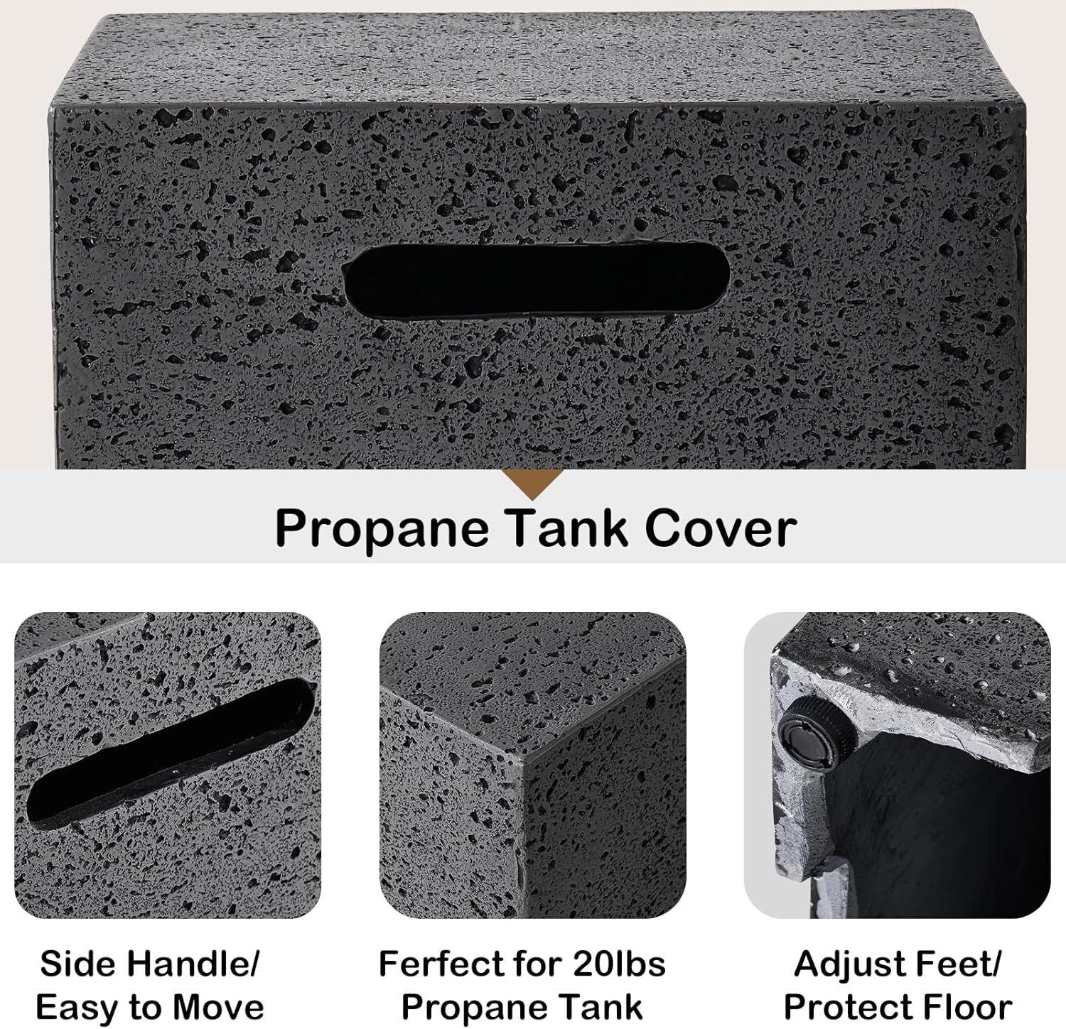 SUNBURY Outdoor Fire Pit Table Propane Gas Fire pits &Outdoor Fireplaces 56