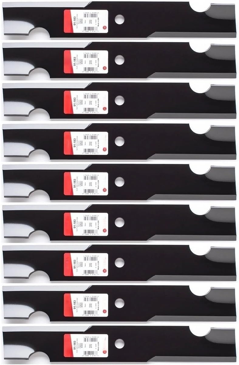 9PK 91-183 Lawn Mower Blade Replacement for Exmark 103-6581 103-6583 103-6401 and Other Models
