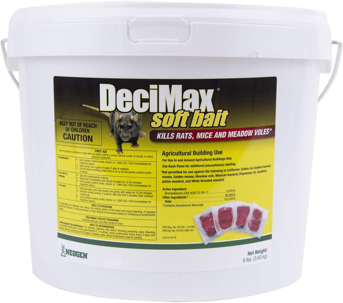 DeciMax 116841 Soft Bait 8lb Pail