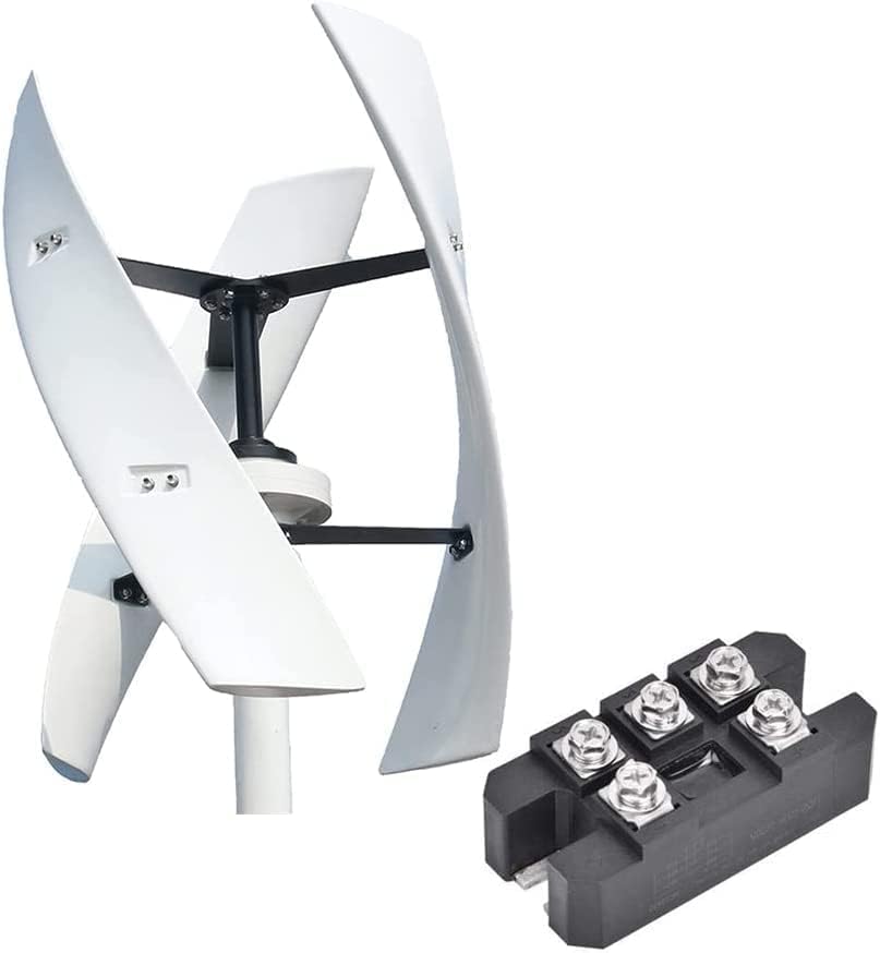 LiuSj JUnSt 4000W Wind Turbine Generator Vertical Axis Coreless Generator Kit Wind Turbine with Low RPM Permanent Magnet Alternative Generator Wind Energy