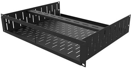 Penn Elcom Custom Media Rack Shelves Compatible with 2 x Sonos Amp Units