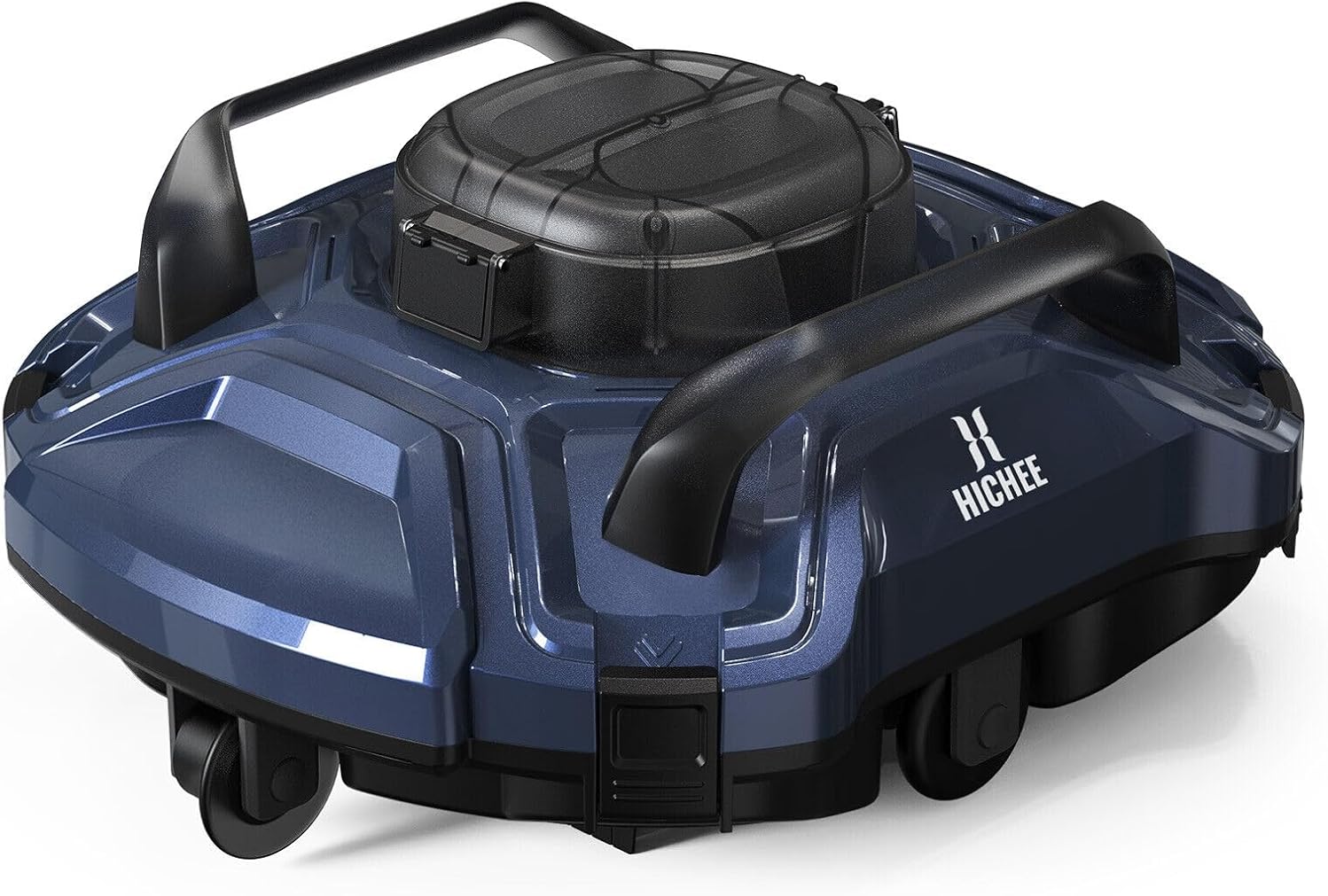 Cordless Robotic Pool Vacuum Cleaner Dual-Motor Automatic Intelligent Navigation Self-Park Cleaning for In-ground/Above-Ground PoolArea Up to 900 sq.ft (80 ㎡) Flat Floor