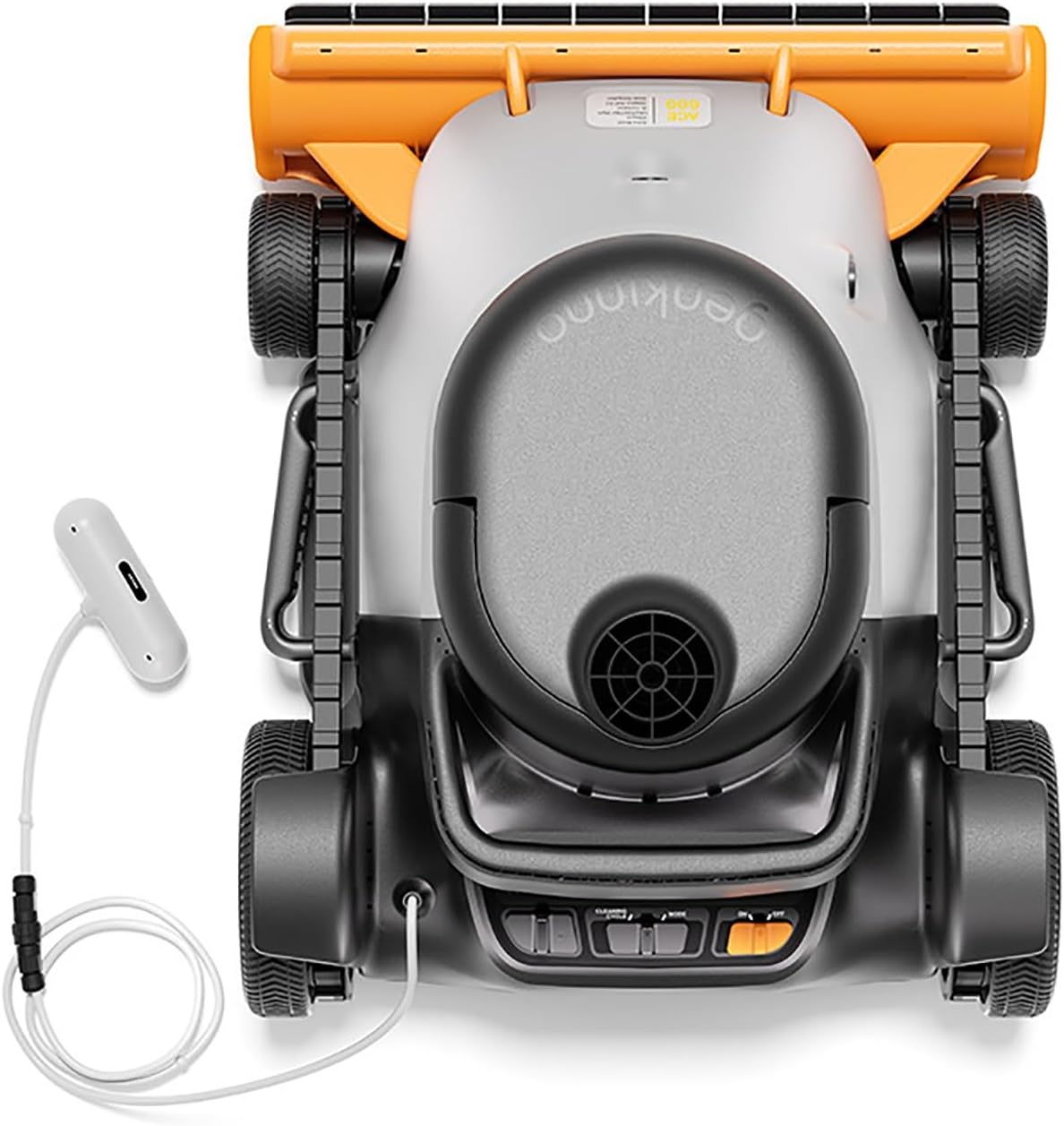 Cordless Robotic Pool Cleaner with Wall Climbing, Pool Surface Skimmer Cleaner, Automatic Robotic Pool Vacuum Cleaner, Ideal for In-Ground Pools