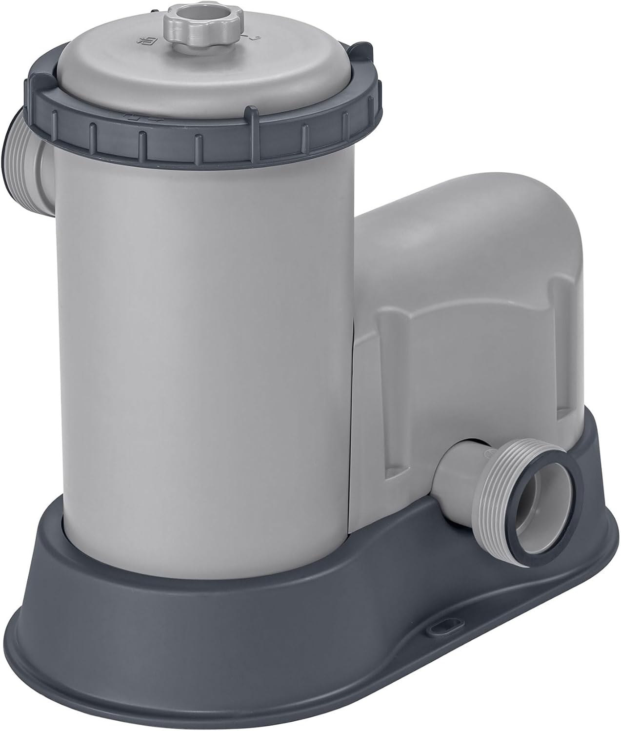 Bestway 1,500 GPH Filter Pump for Above Ground Swimming Pool with Type III A/C Cartridge, Adapter Accessories and Timer