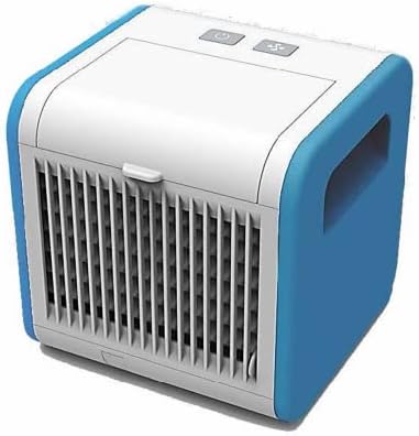 CZAC10BL Personal Portable Evaporative Air Cooler, USB Power, Blue/White - Quantity 8