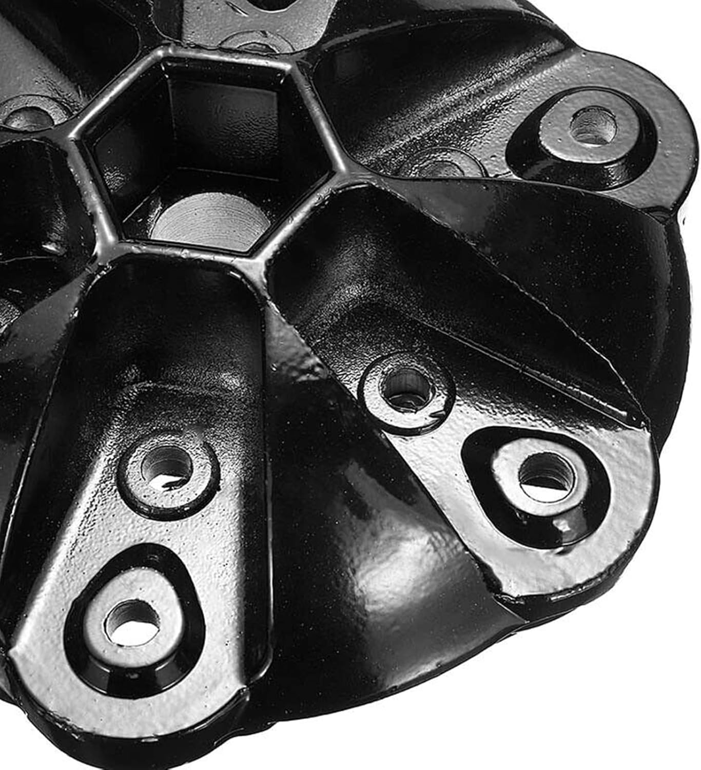 6 Blades Wind Turbine Hub and Cover DIY Horizontal Wind Turbine with Screw and Nut Kit DIY Wind Turbine Parts Small Windmill Accessories for Horizontal Wind Turbine Kit