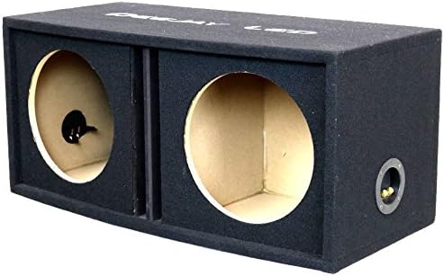 2X12ROUNDVENTED Woofer Box