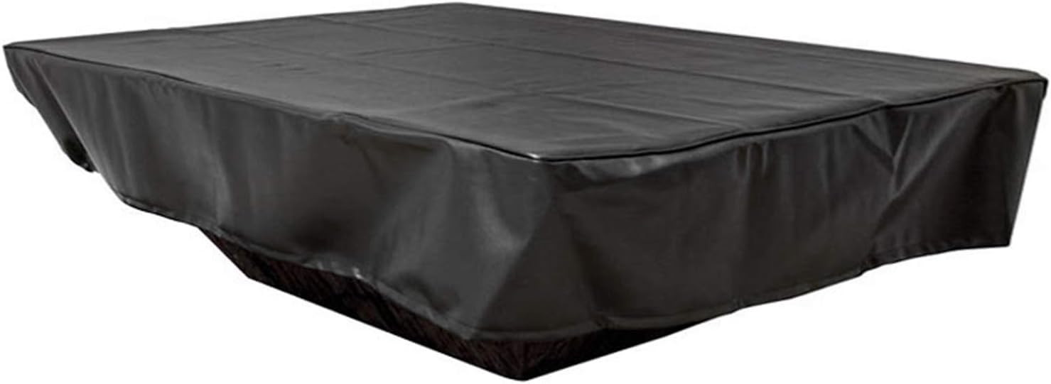 Hearth Products Controls HPC Fire Black Vinyl Fire Pit Cover (FPC-130X30), Rectangular, 130x30-Inch