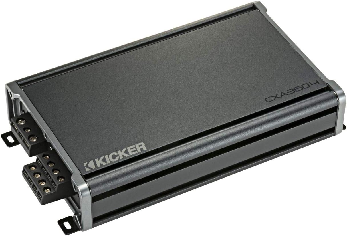 Kicker 46CXA3604 CXA3604-4x90-Watt 4-Channel Full-Range Amp