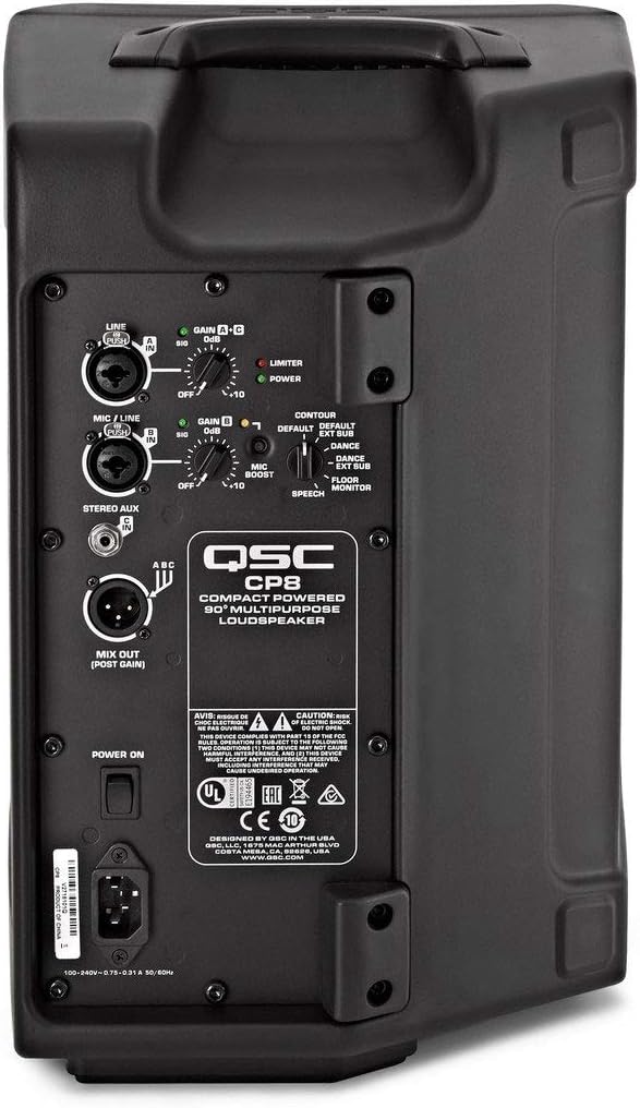 QSC CP8 8-Inch Compact Powered Loudspeaker