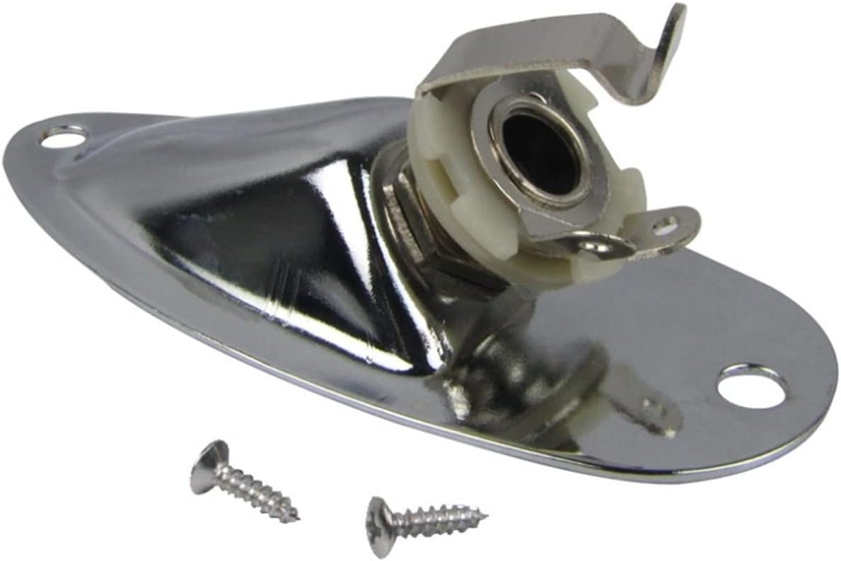 FLFL 5pcs Electric Guitar Interface Plate 6.35mm 1/4