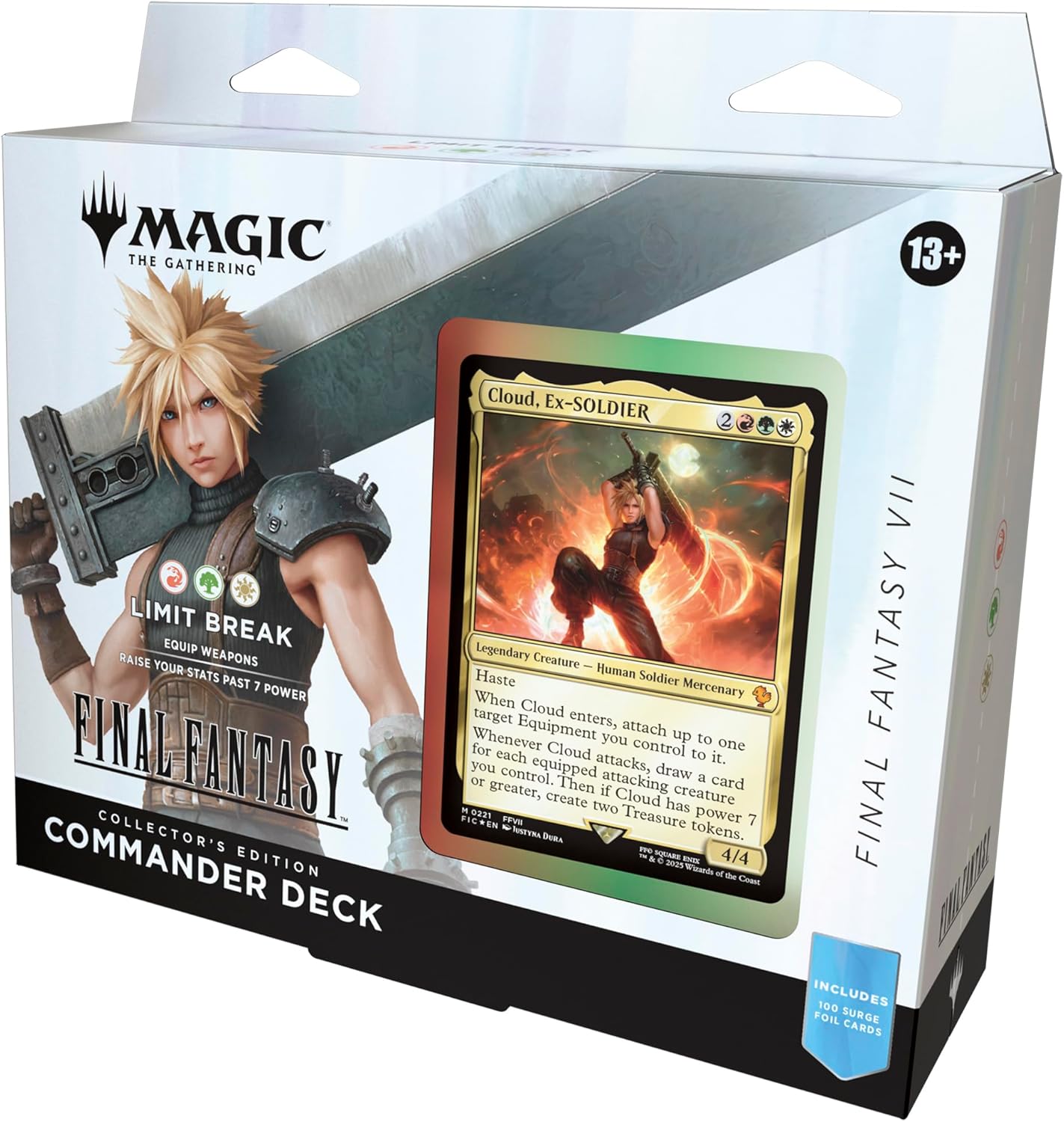 Magic: The Gathering Collector's Edition Final Fantasy VII Commander Deck - Limit Break
