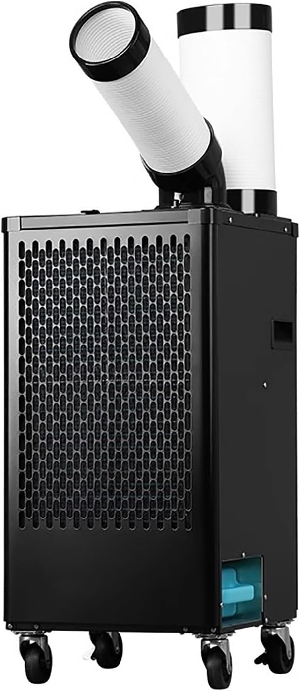 Industrial Portable Spot Air Conditioner – Mobile Commercial Cooling Unit with Water Tank, 220V, Adjustable Air Ducts for Outdoor Events, Factory, Workshop(86cm)