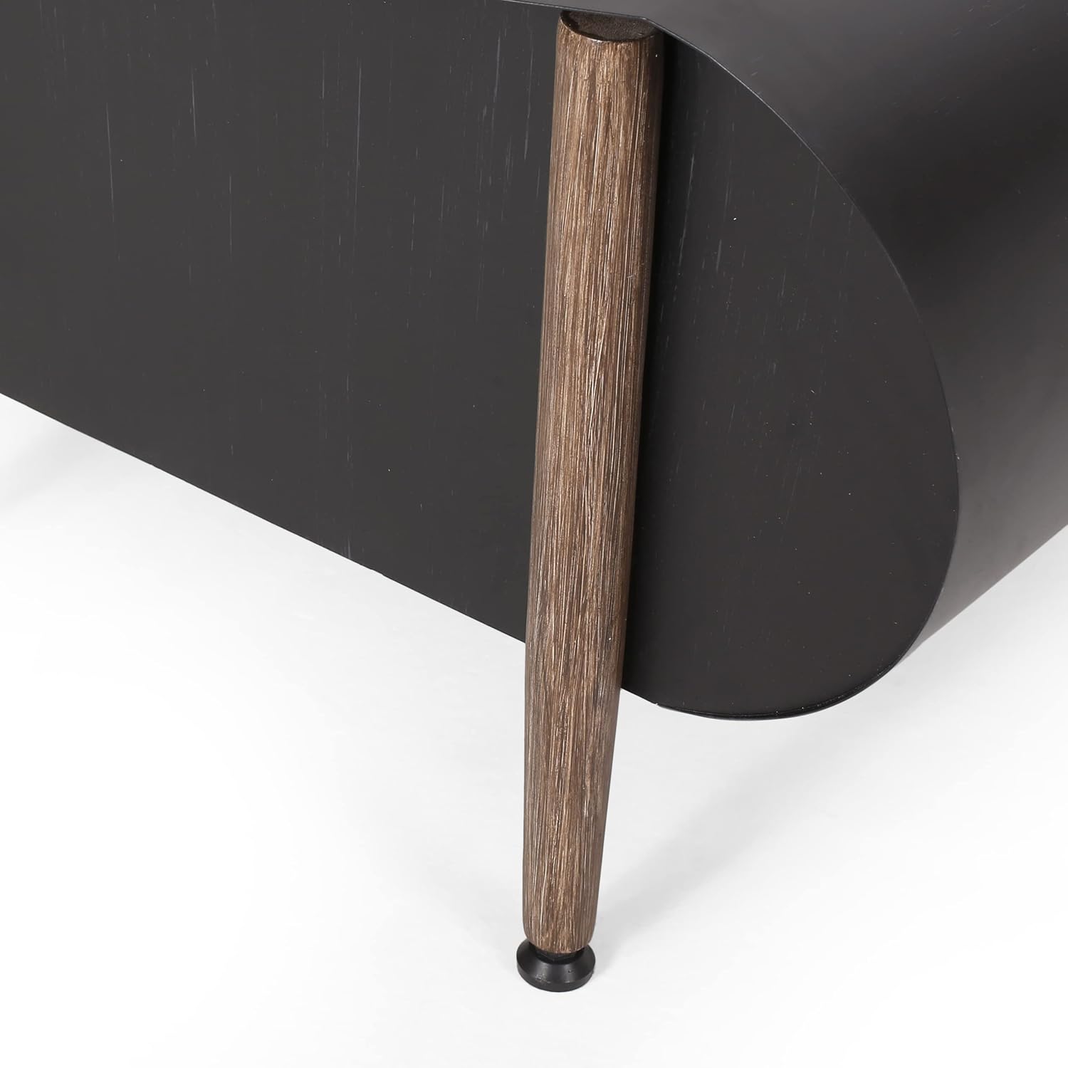 Merax Vernon Rectangle Fire Pit - 50,000BTU,Dark Gray