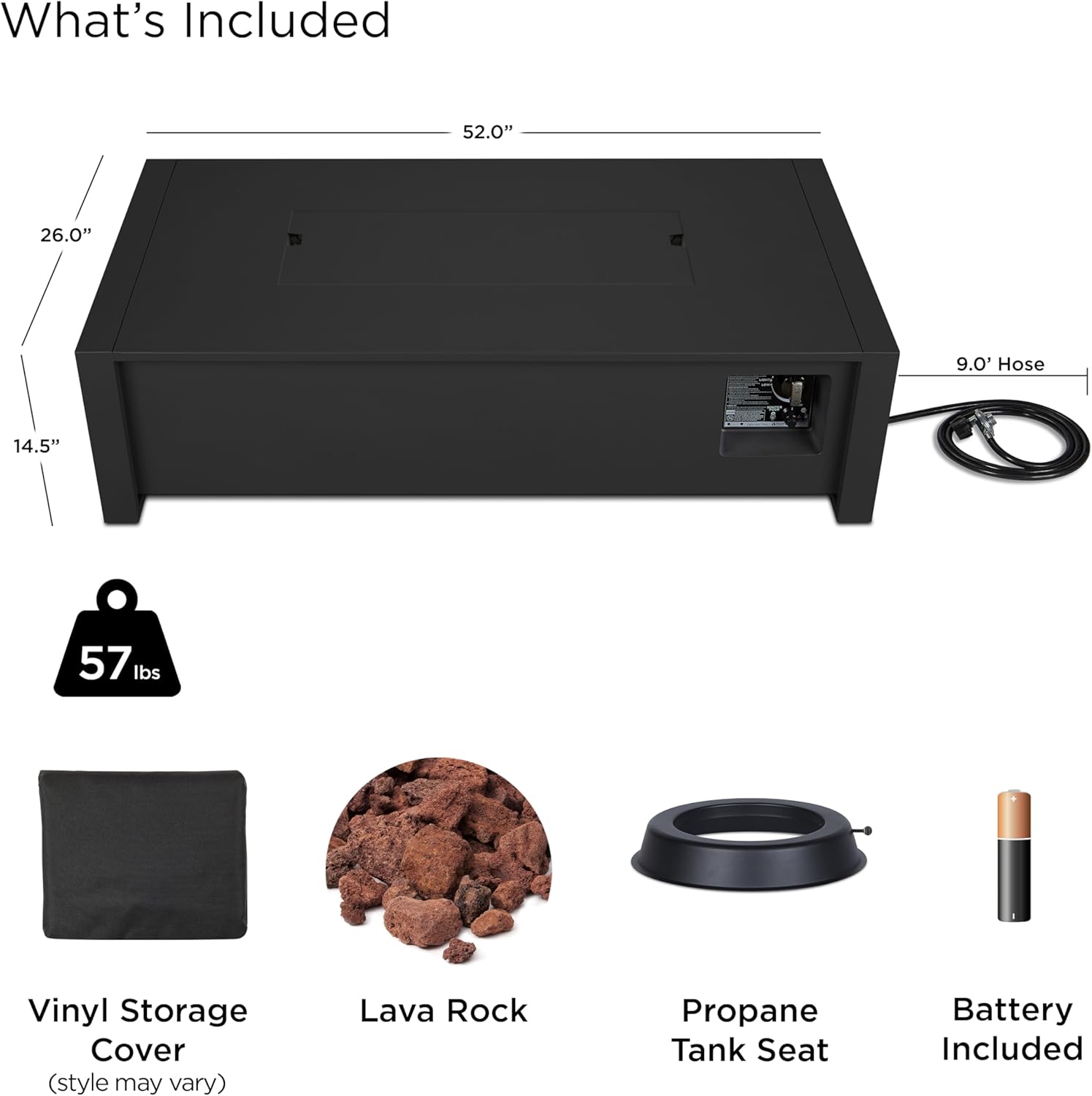 Real Flame Keenan 52