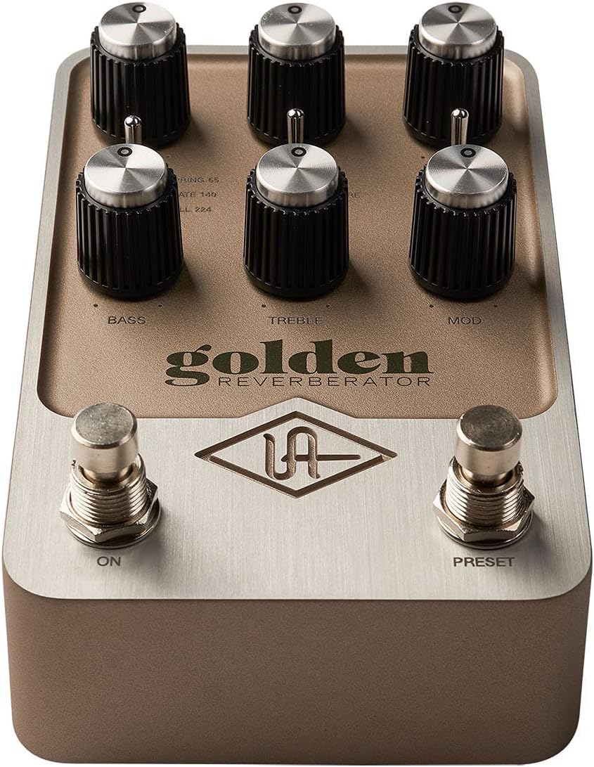 Universal Audio UAFX Golden Reverb Pedal & UAFX Dream '65 Reverb Amplifier