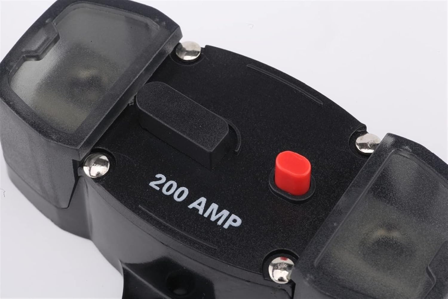 200A 12V Car Truck Audio Amplifier Circuit Breaker Fuse Holder AGU Style Stereo Amplifier Refit 4GA Cable(Army Green)