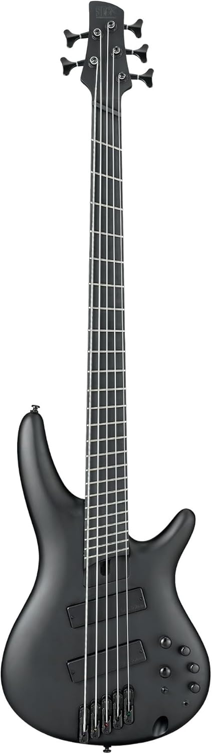 Ibanez Iron Label SRMS625EX - Black Flat