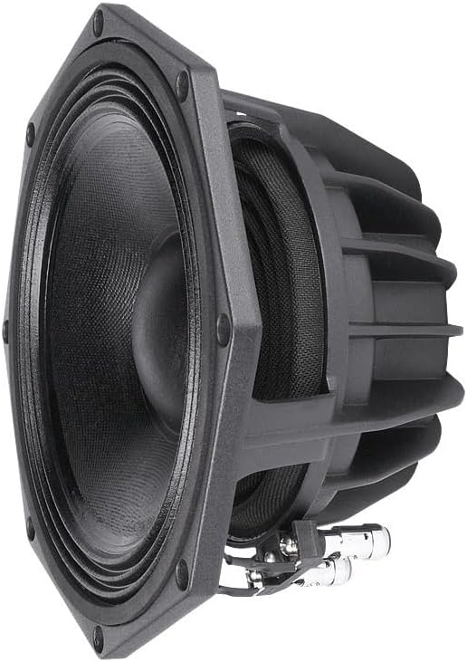 FAITAL PRO 8PR200-8 8-inch Octogon Professional Mid-Bass Loudspeaker 200-Watt Rms 400-Watt Max Home hi-fi Bass Guitar PA Speaker Systems 8-Ohms